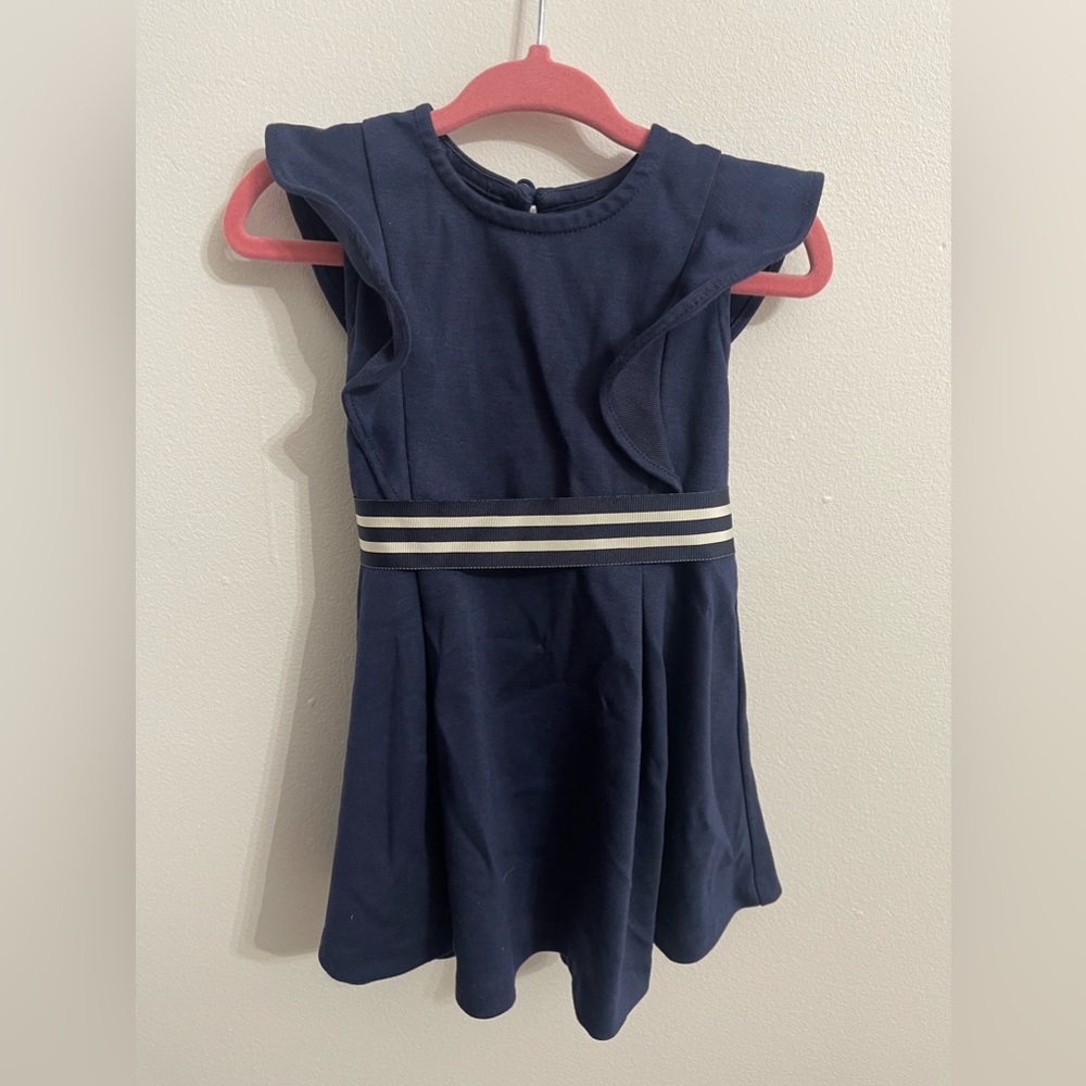 Ralph Lauren Navy Blue Dress - 9 months